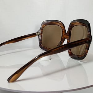 Lyxiga solglasögon rektangulära ASTOR Italien fyrkantiga överdimensionerade bild 4