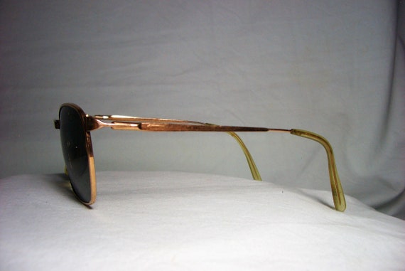 Polaroid, sunglasses, Aviator, gold plated, frame… - image 5