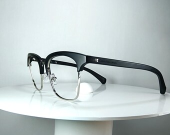 Eyeglasses CALVIN KLEIN JEANS Club Master square oval iconic vintage optical frames