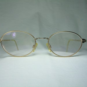 Rodenstock, eyeglasses, oval, round, gold plated, frames, men's, women's, ultra-vintage
