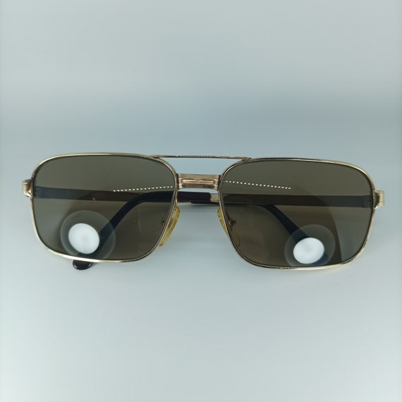 Gafas de sol de lujo anteojos cuadrados ovalados rellenos de oro Detective s Special monturas NOS hiper vintage extremadamente raros Etsy Espana