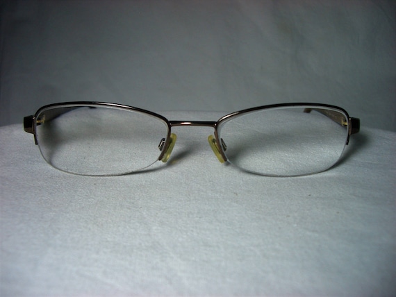 burberry half rim eyeglasses
