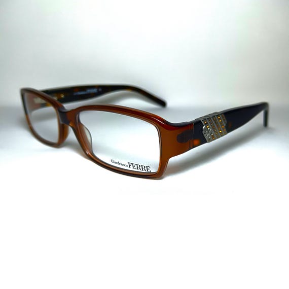 Eyeglasses,  Gianfranco Ferre, rectangular, oval,… - image 1