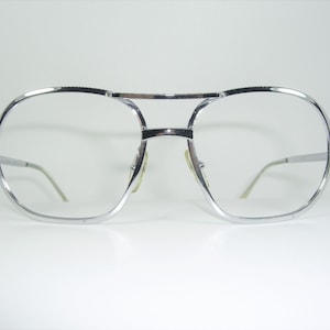 Morel, luxury eyeglasses, Aviator, Elvis 2.0, oval, Platinum plated, frames, NOS, hyper vintage, extremely rare