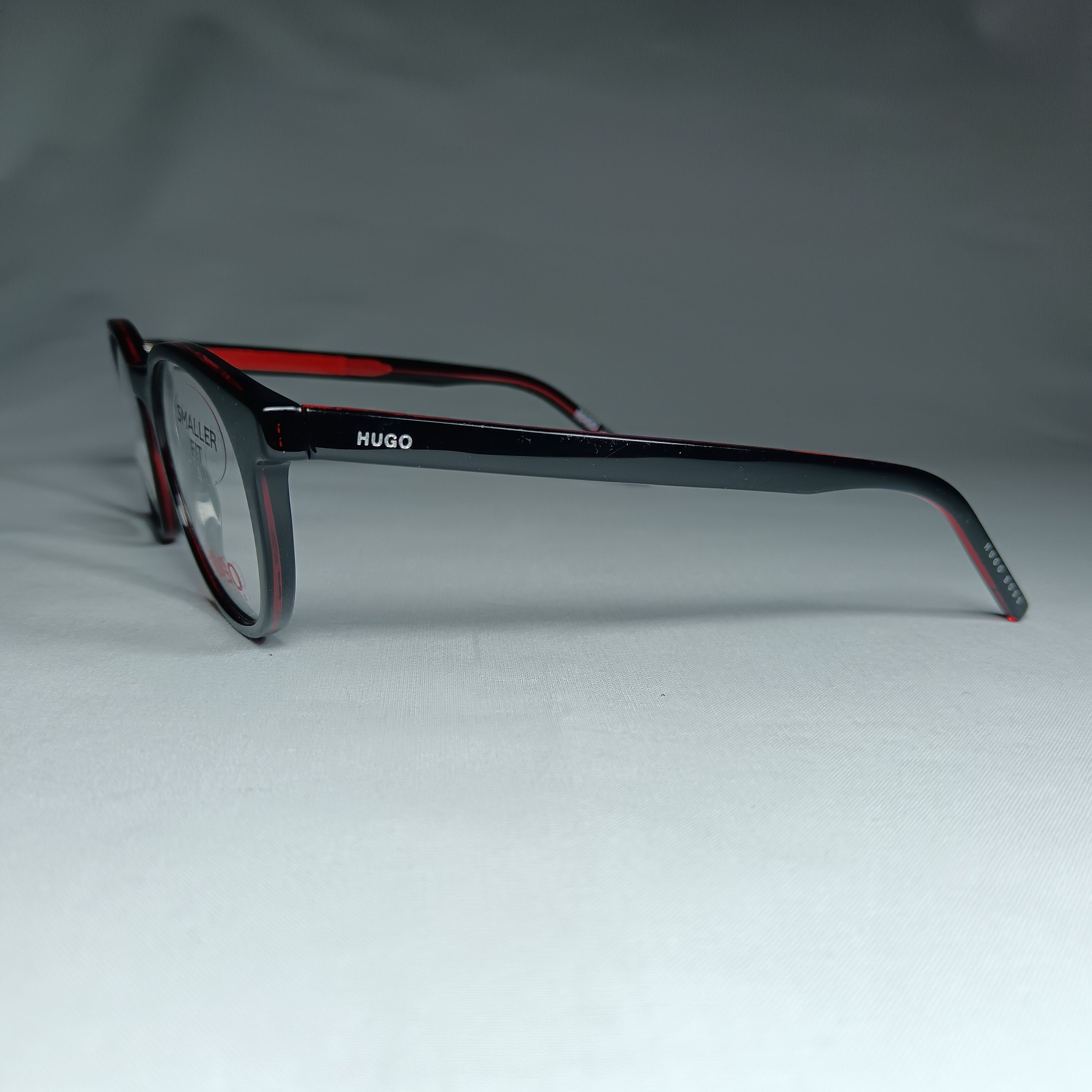 Hugo Boss, Eyeglasses, Round, Oval, Burgundy, Frames, New  display picture 3