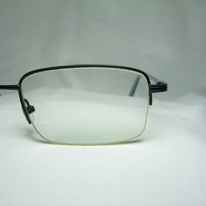 IFC, eyeglasses, Titanium, half rim, square, men's, women's, frames, hyper vintage image 2