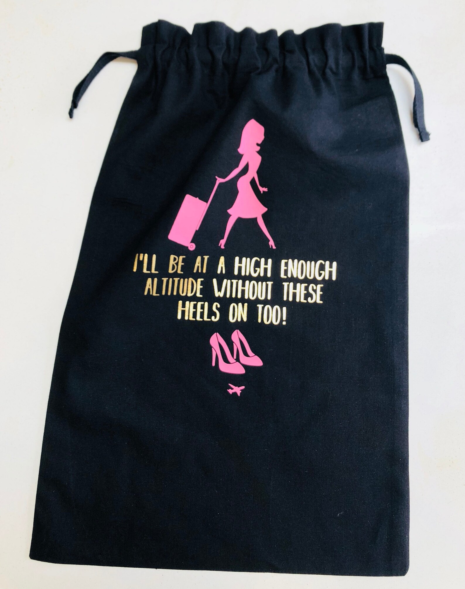 Personalised airline crew cabin crew shoe bag gift flight Etsy