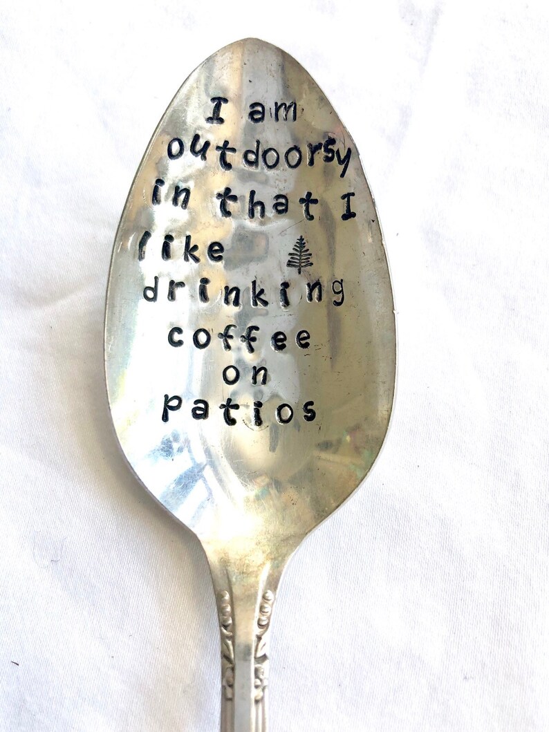 Stamped spoons with funny and cute sayings or CUSTOM spoon Etsy