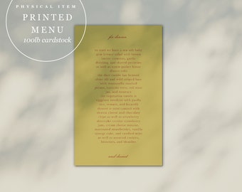 Modern Printed Wedding Menus, Printed Wedding Menus, Printed Menus, Unique Wedding Menu Designs,  Unique Printed Wedding Menus