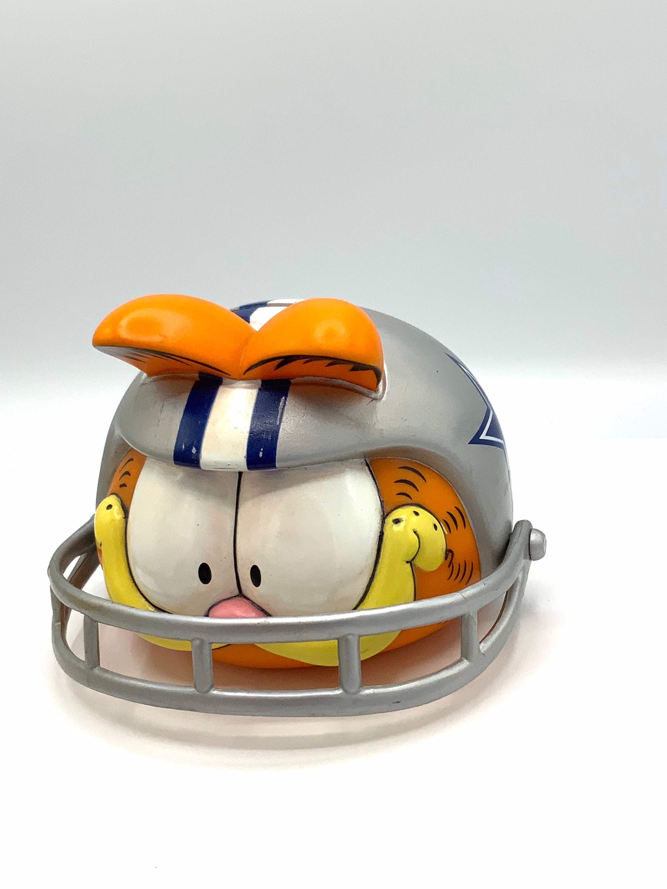 Gorgeous Collectible Piggy Bank as Garfield as American Football