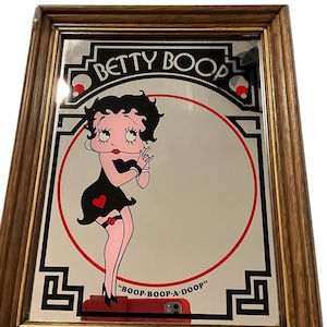 Vintage Betty Boop Mirror - Etsy