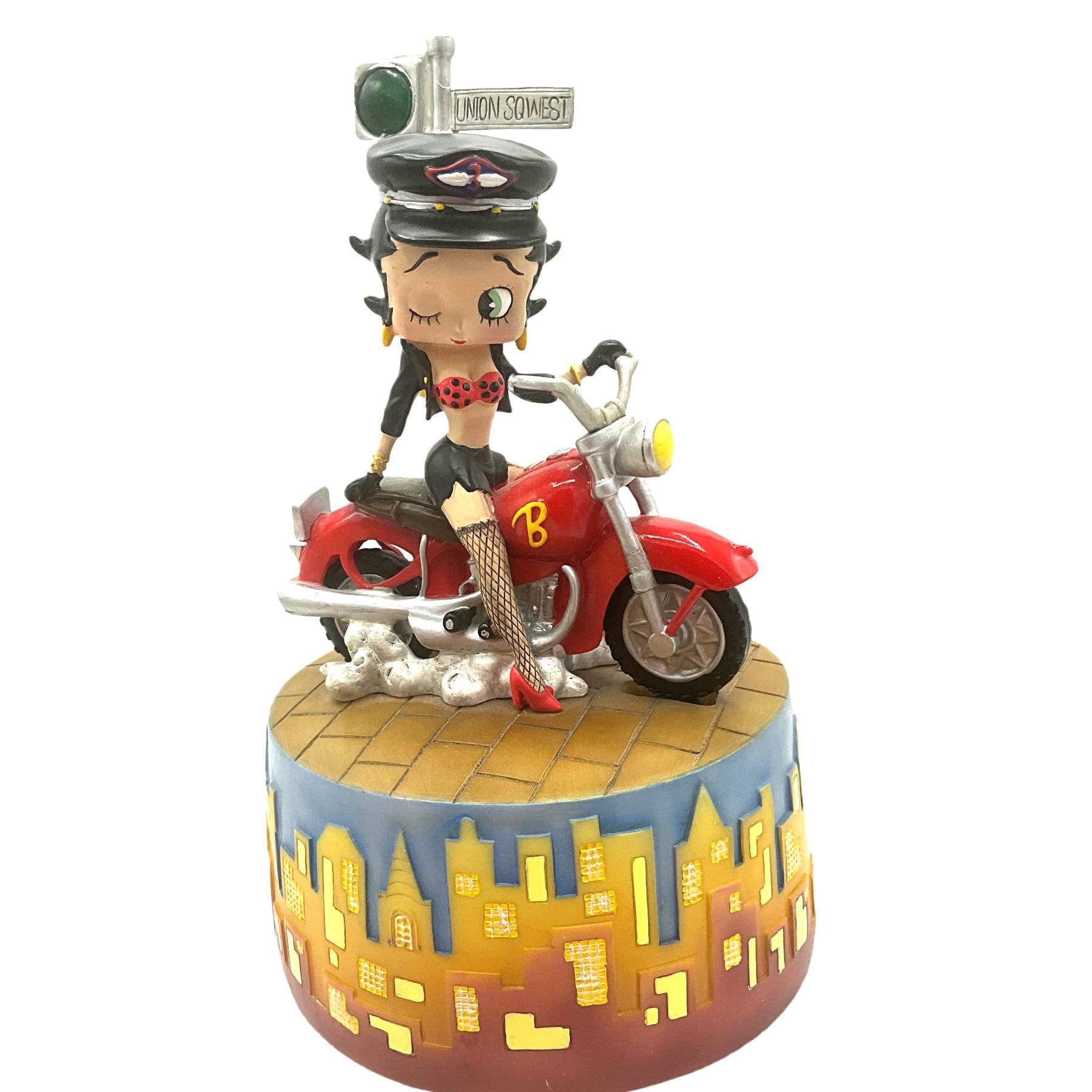 Gorgeous Collectible and Vintage Music Box Betty Boop in a