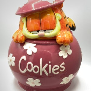 Garfield Cookie Jar - Etsy
