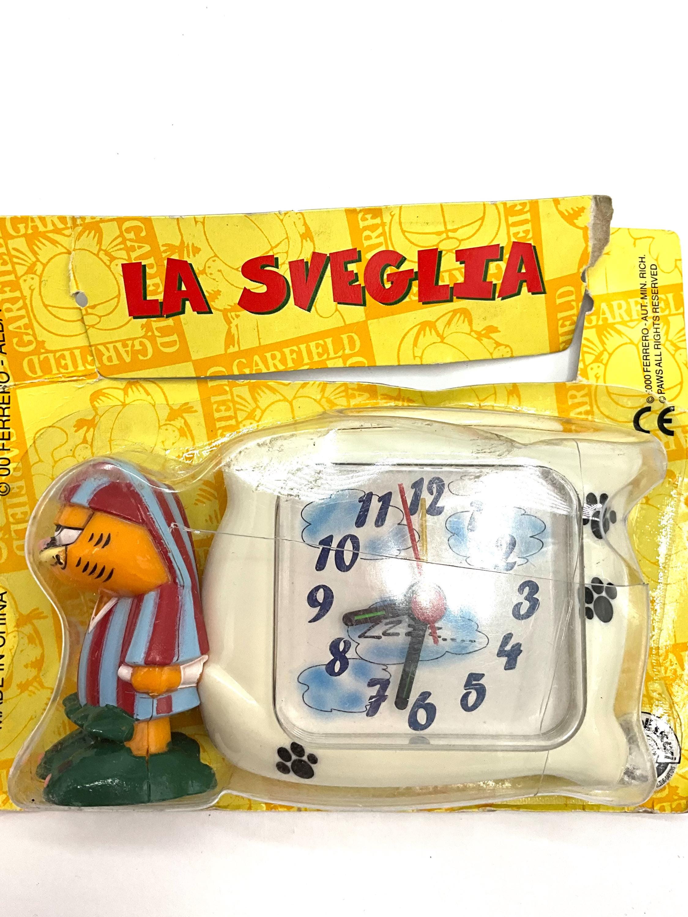 Gorgeous Collectible and Vintage Garfield With Pj, Tired, Clock