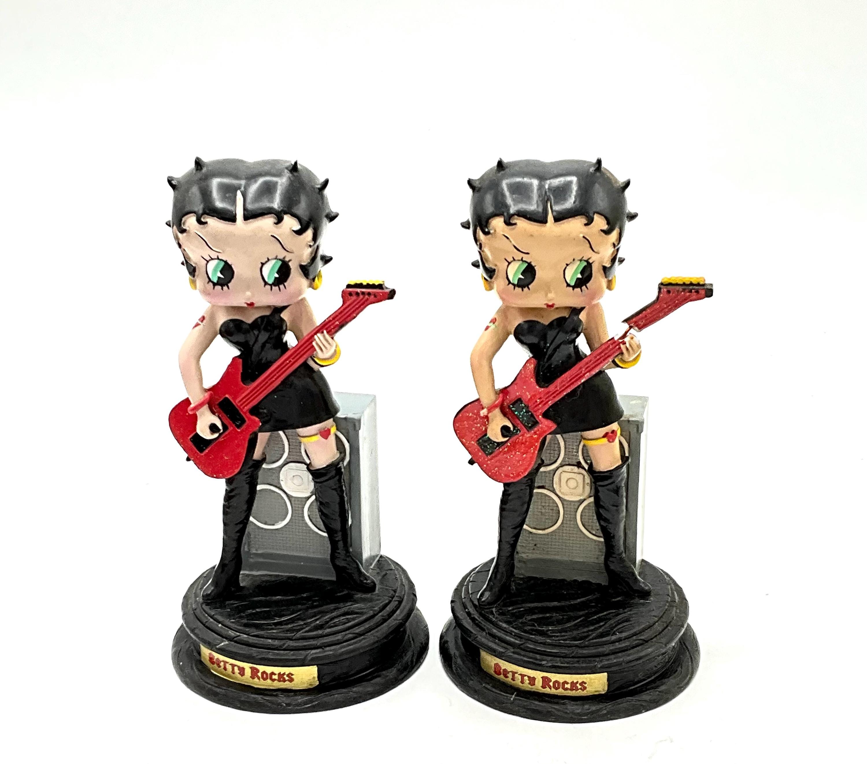 Gorgeous Collectible and Vintage Betty Boop Figurine, Betty Rock