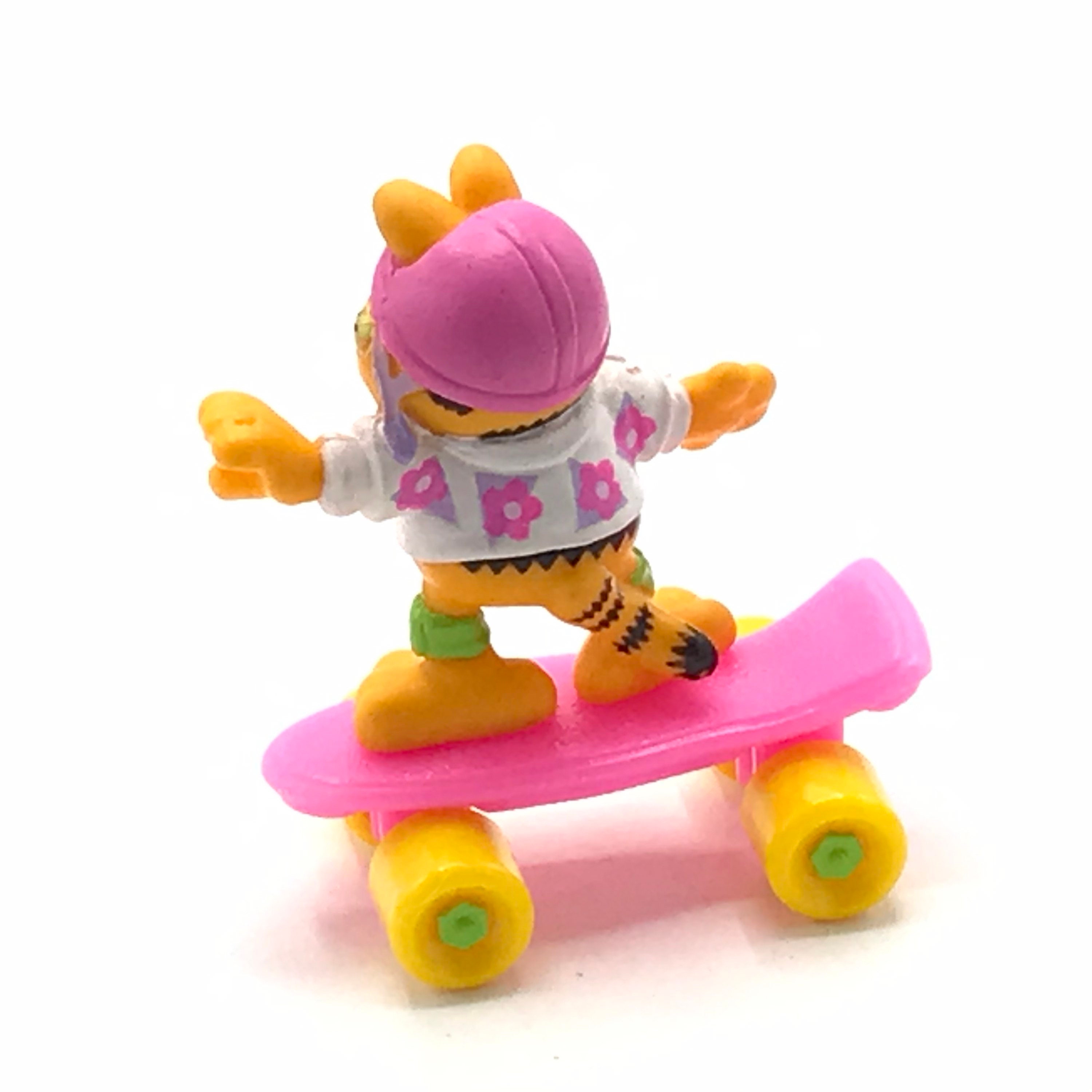 Vintage Garfield on a Skateboard, Toy. - Etsy