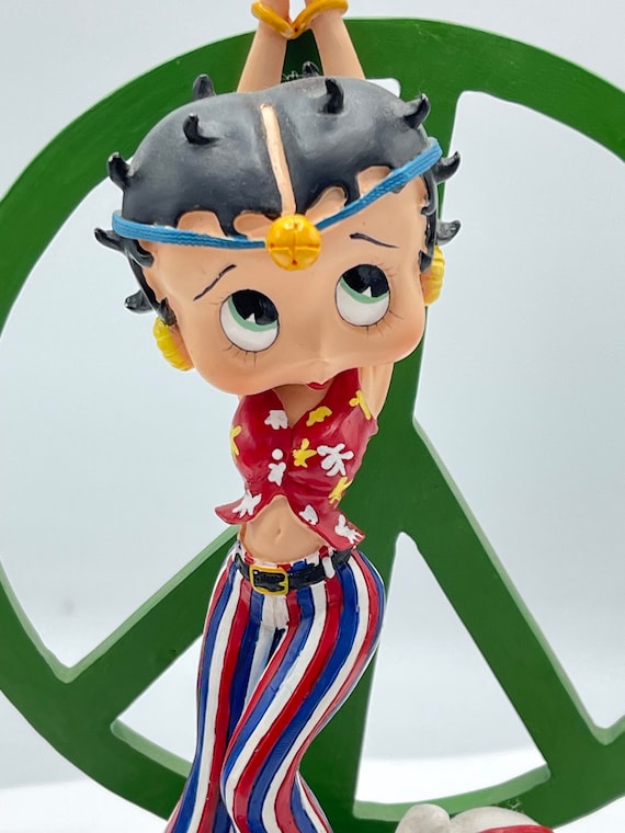 Gorgeous Collectible and Vintage Betty Boop Hippie, Figurine. - Etsy
