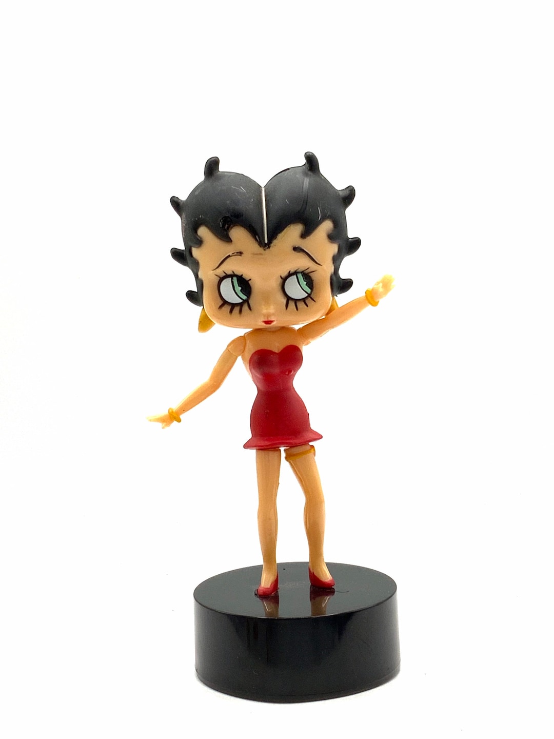 Gorgeous Collectible and Vintage Betty Boop PVC Figurine, Red