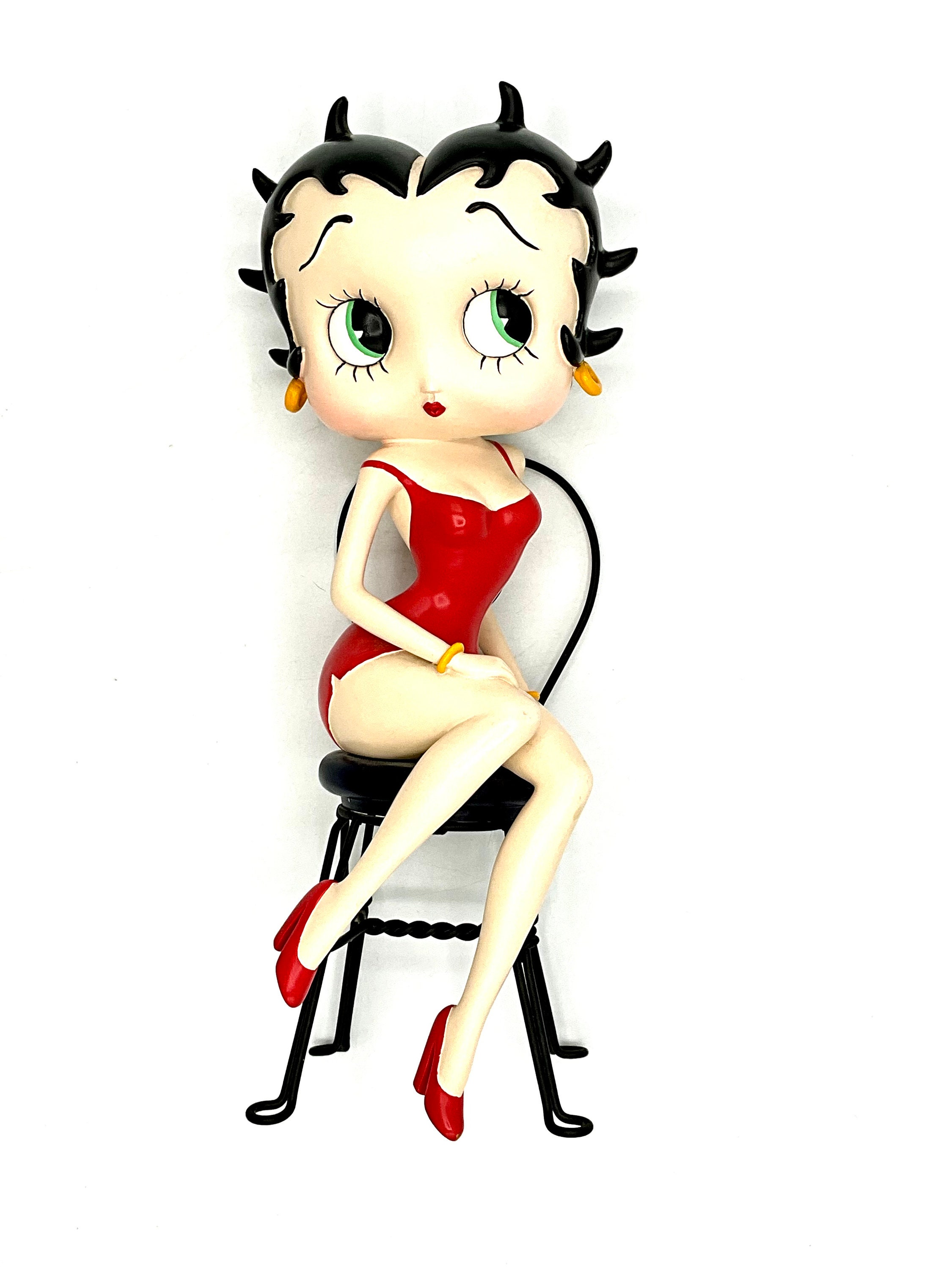 ベティ　ブープ　Betty boop 　激レア　ロッキングチェア Betty Boop Sitting on Chair - Etsy