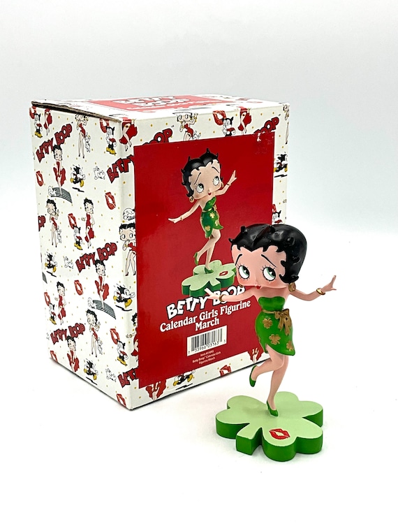 Gorgeous Collectible and Vintage Betty Boop, Doll and Clover, With Green  Dress, March. - Etsy