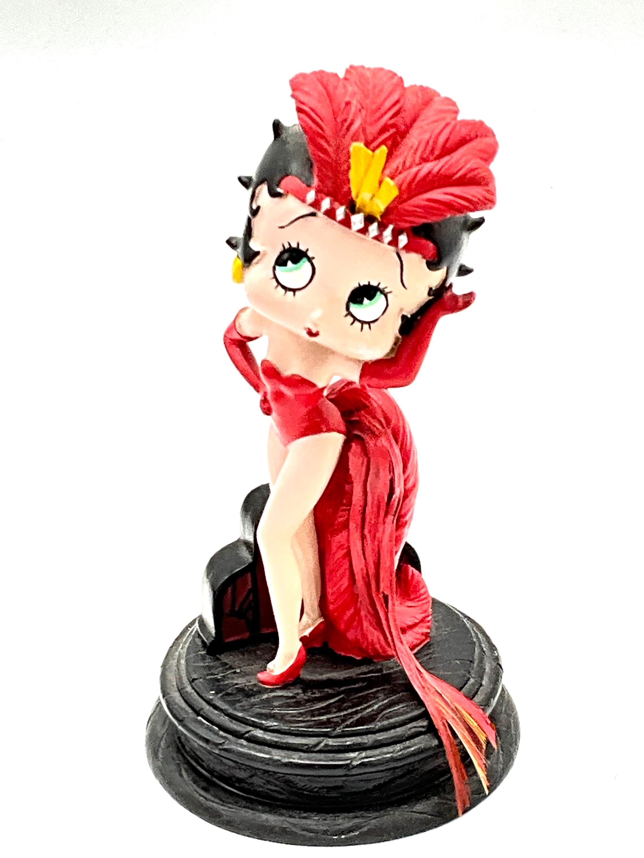 Betty Boop 赤いドレス フィギュア 約47cm Gorgeous Collectible and Vintage Betty Boop Show Girl, Red Dress