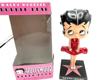Gorgeous Collectible Betty Boop Bobblehead, Bobble Head, Red
