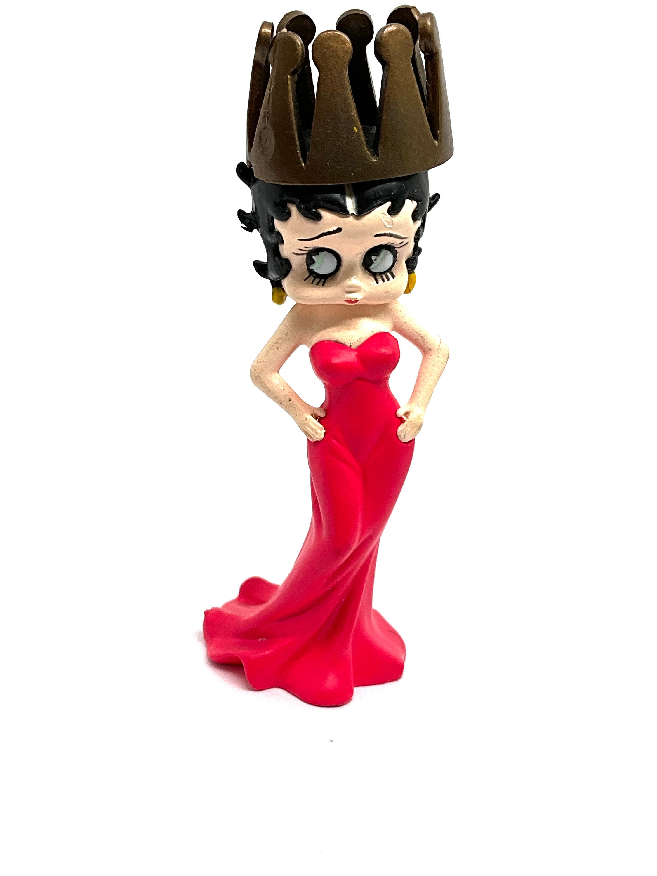 Gorgeous Collectible Andvintage Betty Boop With Red Dress or Black