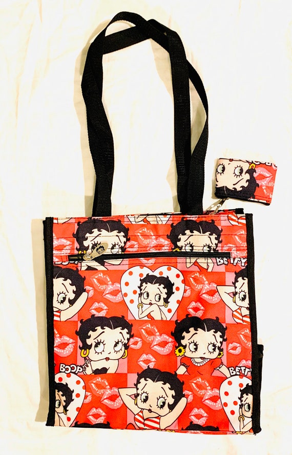 Gorgeous Collectible and Vintage Betty Boop Purse with Small Wallet Nwt