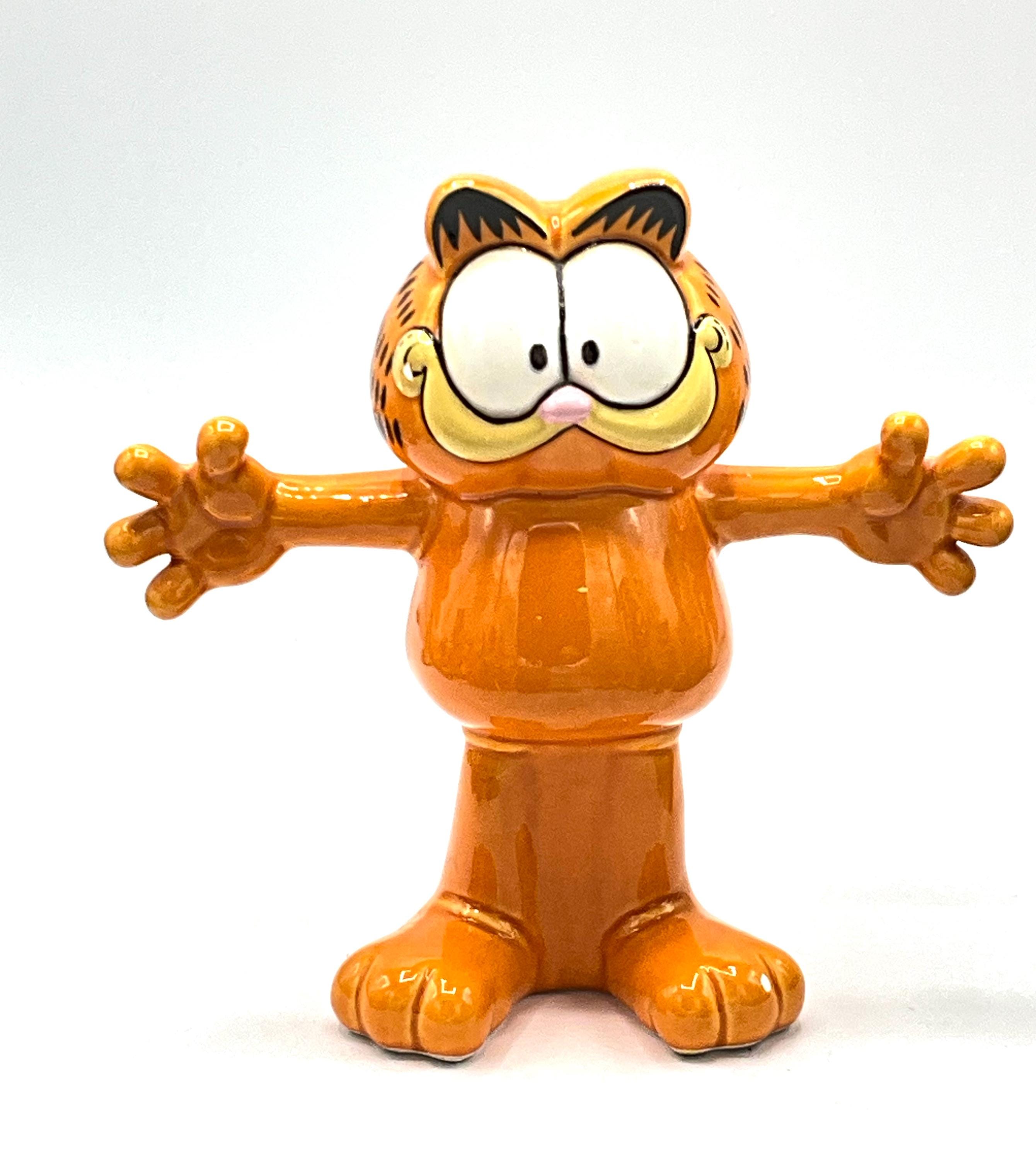 Gorgeous Collectible Piggy Bank as Garfield With Happy Face, Cat