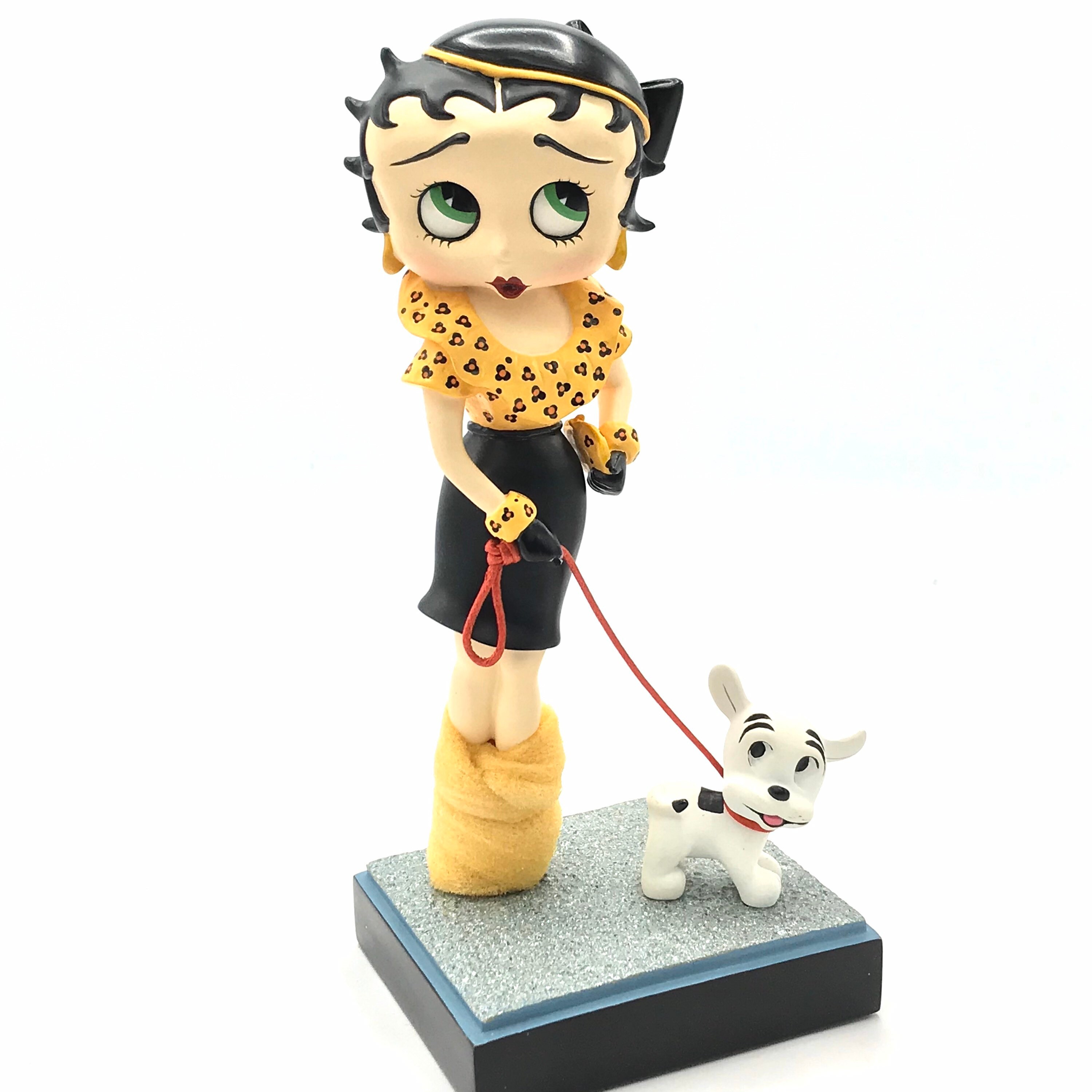 〖戦前Betty Boop〗珍品！犬とお散歩ベティちゃん陶磁器人形 il_fullxfull.2334970961_i96a.jpg