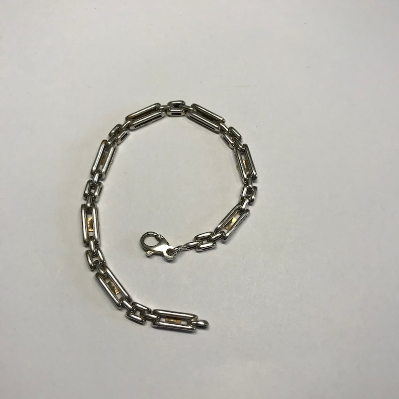 925 Silver chain bracelet