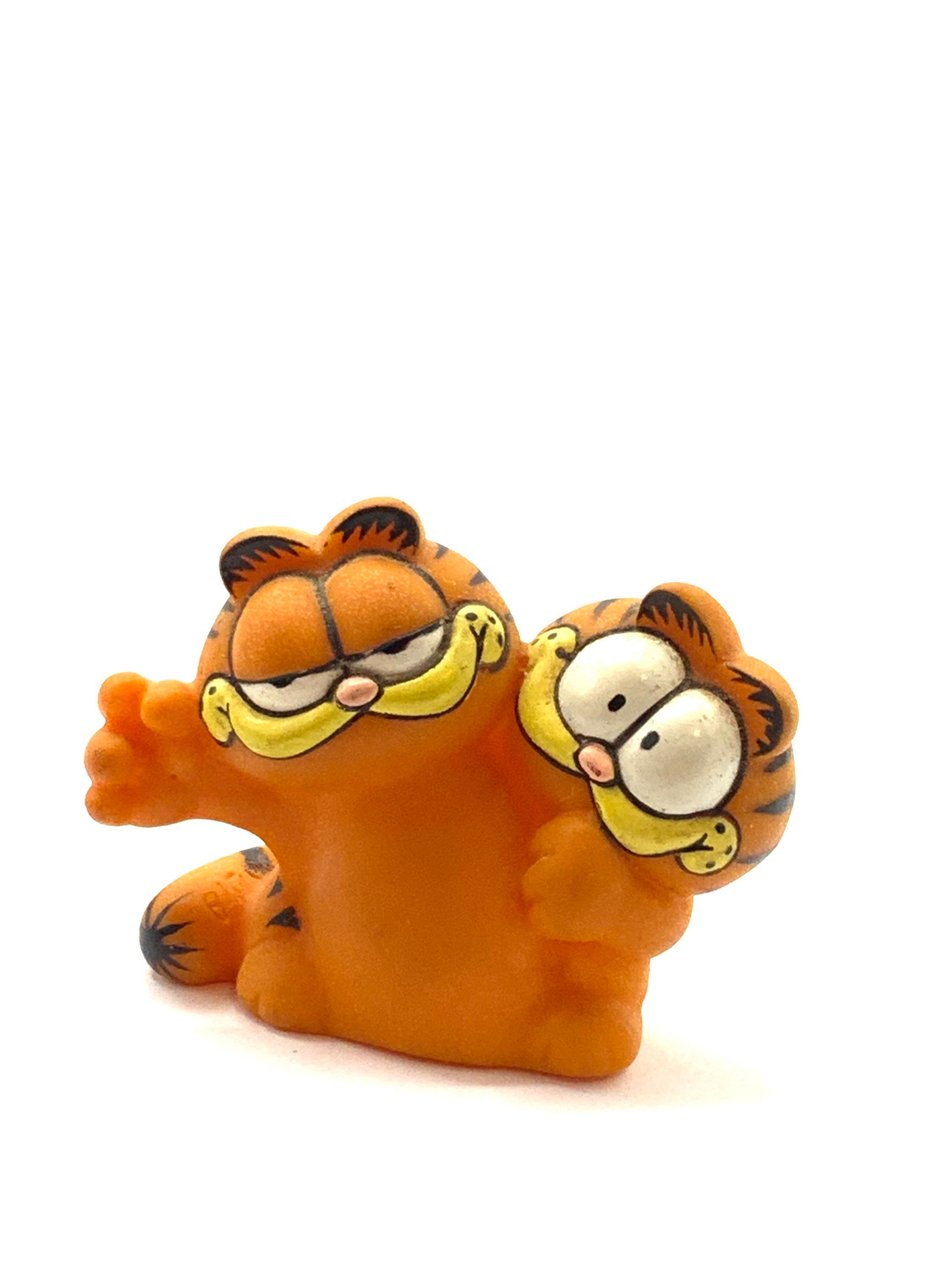 Vintage Garfield With Two Heads Figurine, Cat, Orange. - Etsy