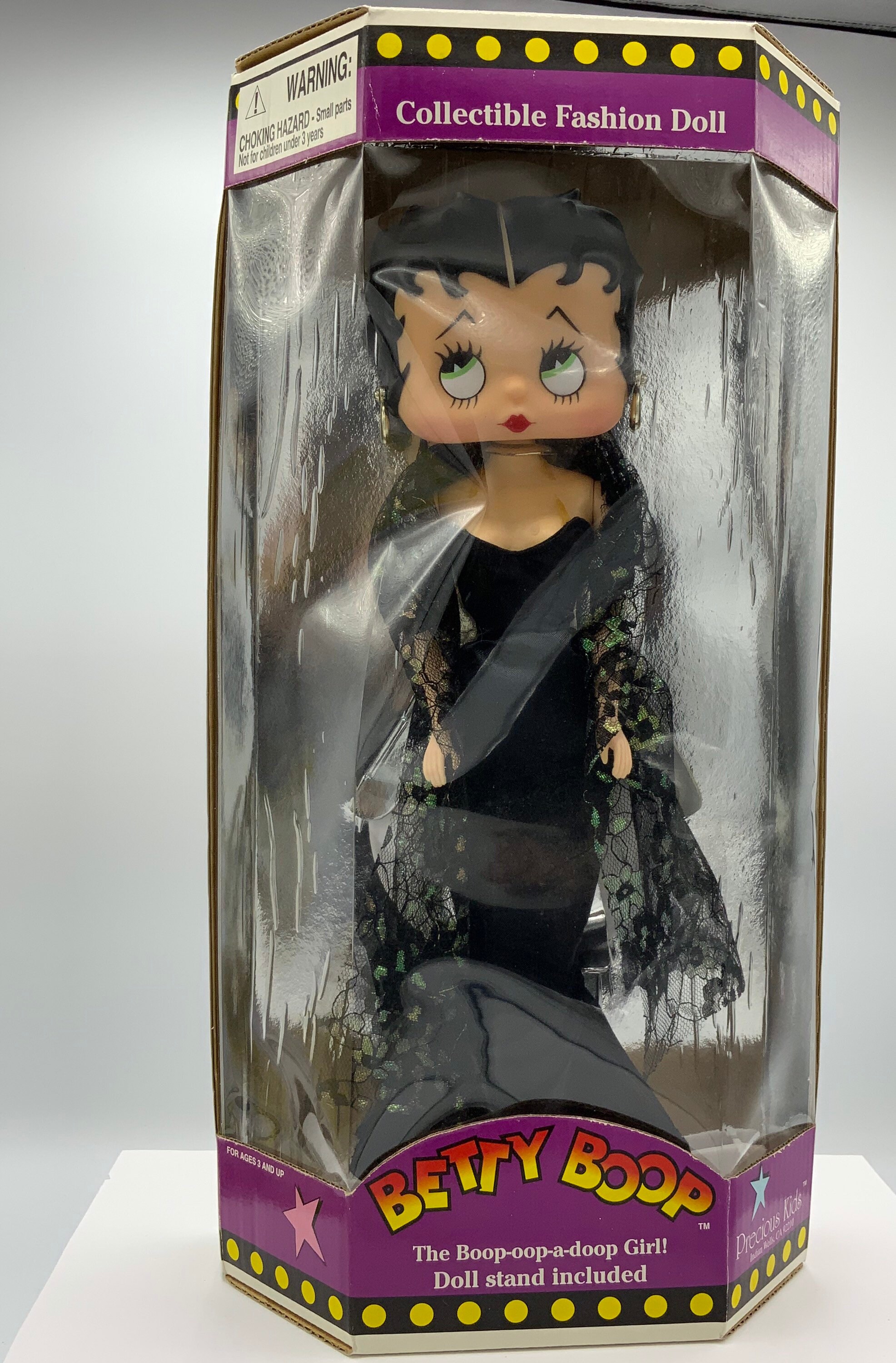 その他 BETTY BOOP Collectable Fashion Doll Betty Boop Collectable Fashion Doll 1998 NIB | eBay