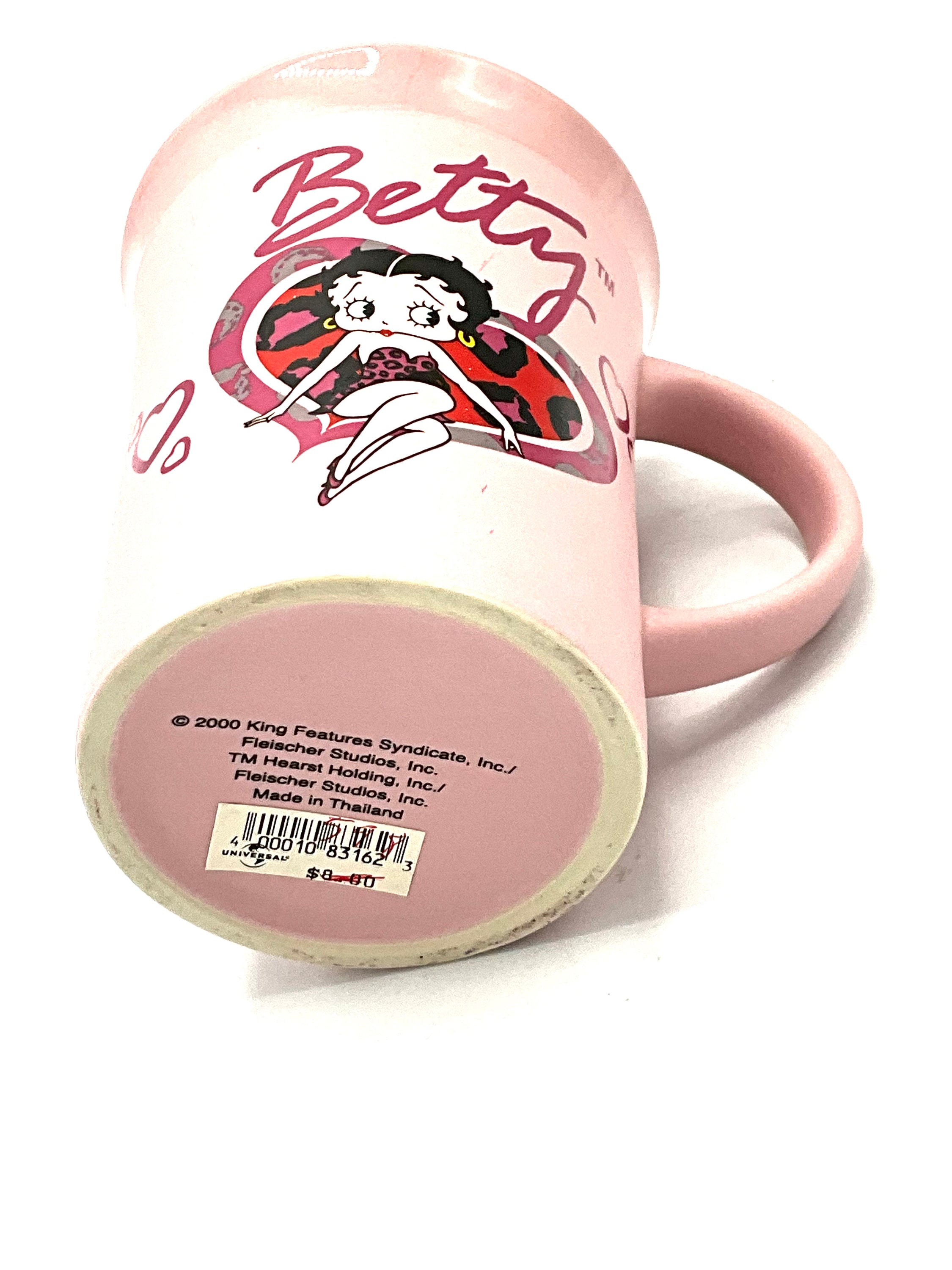 Gorgeous Collectible BETTY Boop Mug , Betty's Pink Mug, Lipstick, 3D. - Etsy