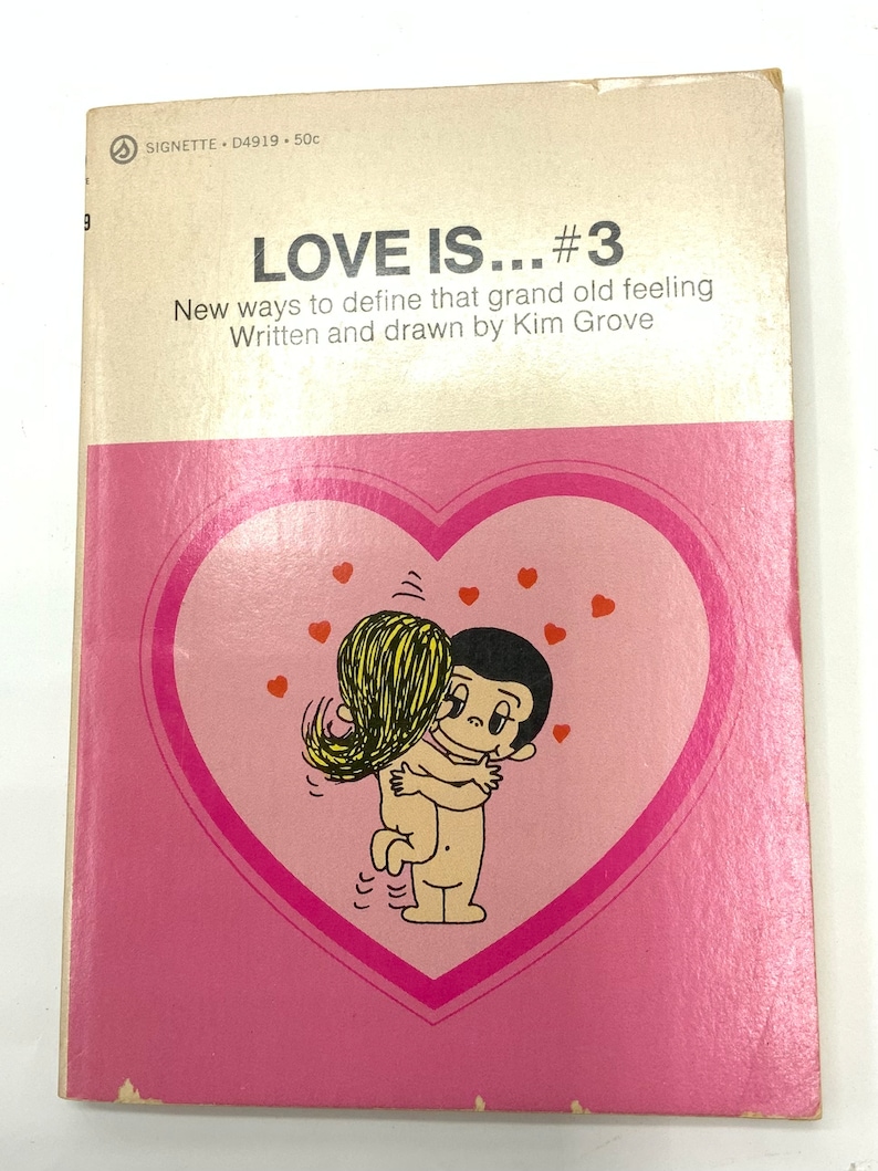 Gorgeous collectible and vintage book of Love is, by Kim Grove, love. Love is #3
