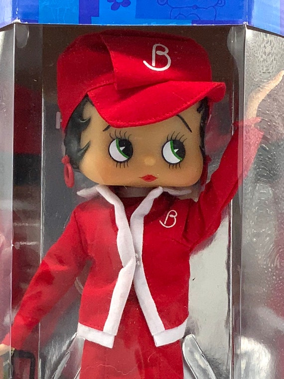 Gorgeous Collectible Vintage Betty Boop Doll Fashion Doll Red