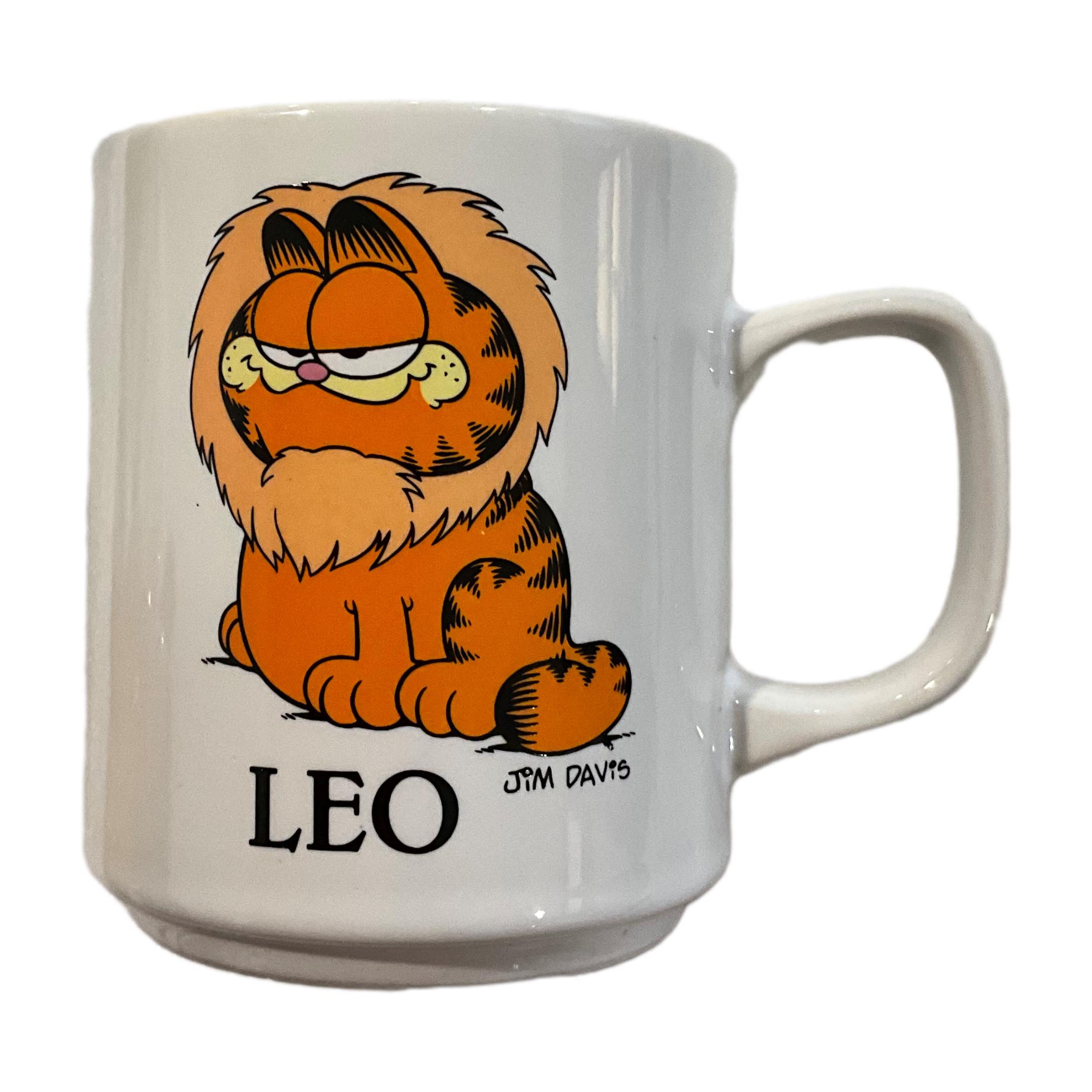 Gorgeous Collectible and Vintage Garfield Mug, Coffee, Cat, Zodiac, Leo by  Enesco. - Etsy Israel