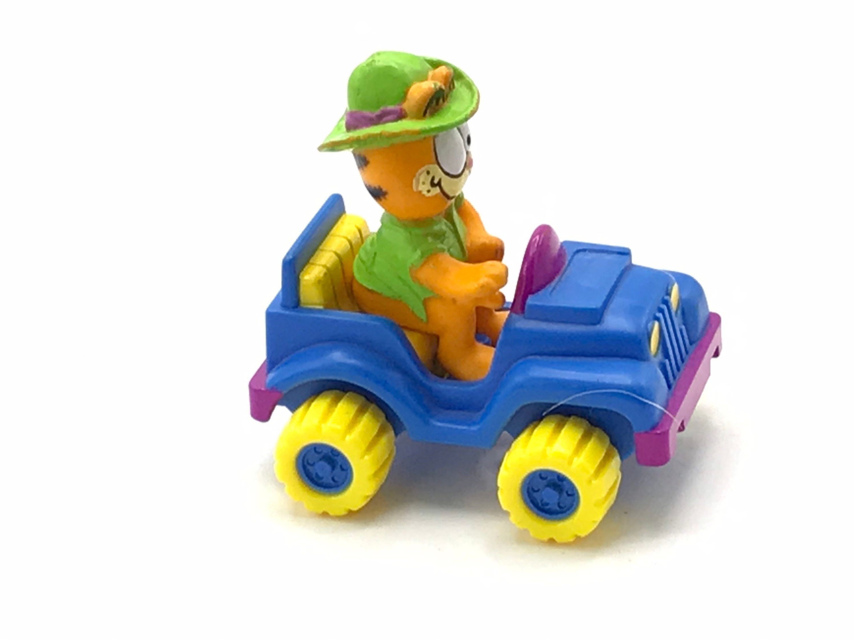 Vintage Garfield in a car. Etsy