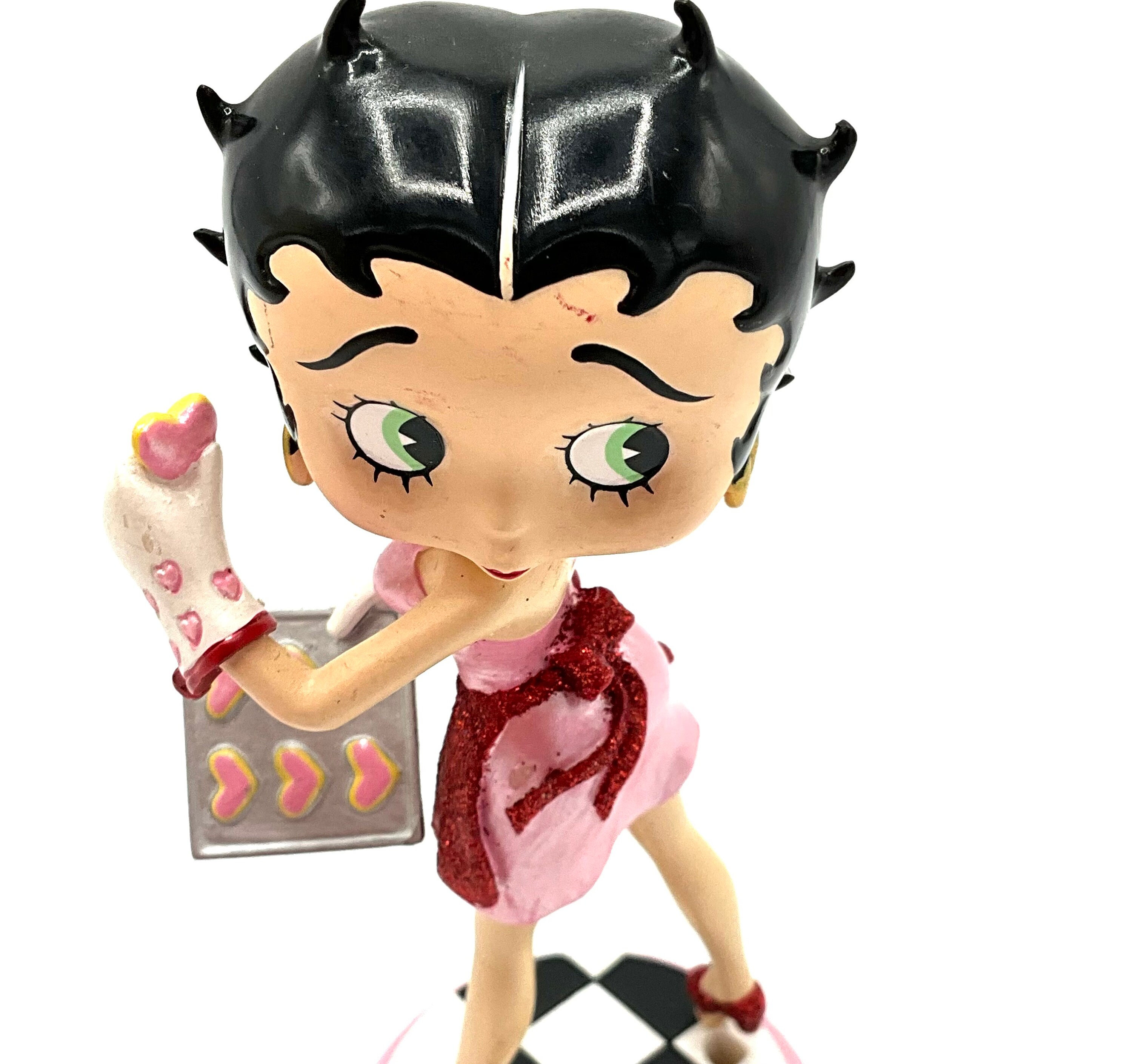 Gorgeous Collectible and Vintage Betty Boop Figurine, Too Hot to