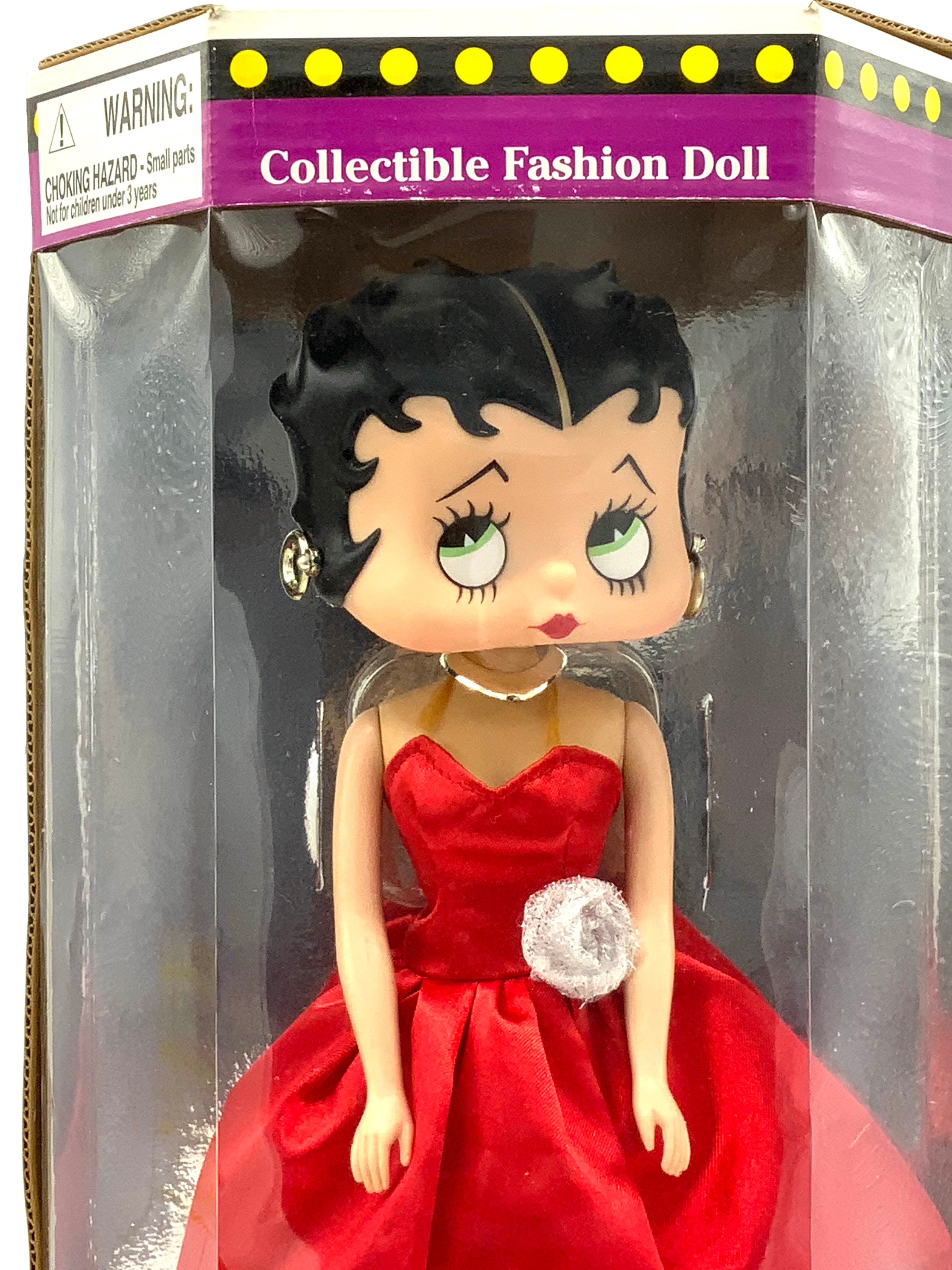 Gorgeous collectible vintage Betty Boop doll fashion doll, red flight ...