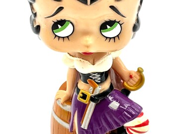 Gorgeous Collectible Betty Boop Pirate Buccaneer, Bobblehead