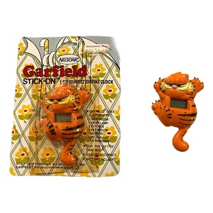 Vintage Garfield Digital Watch - Etsy