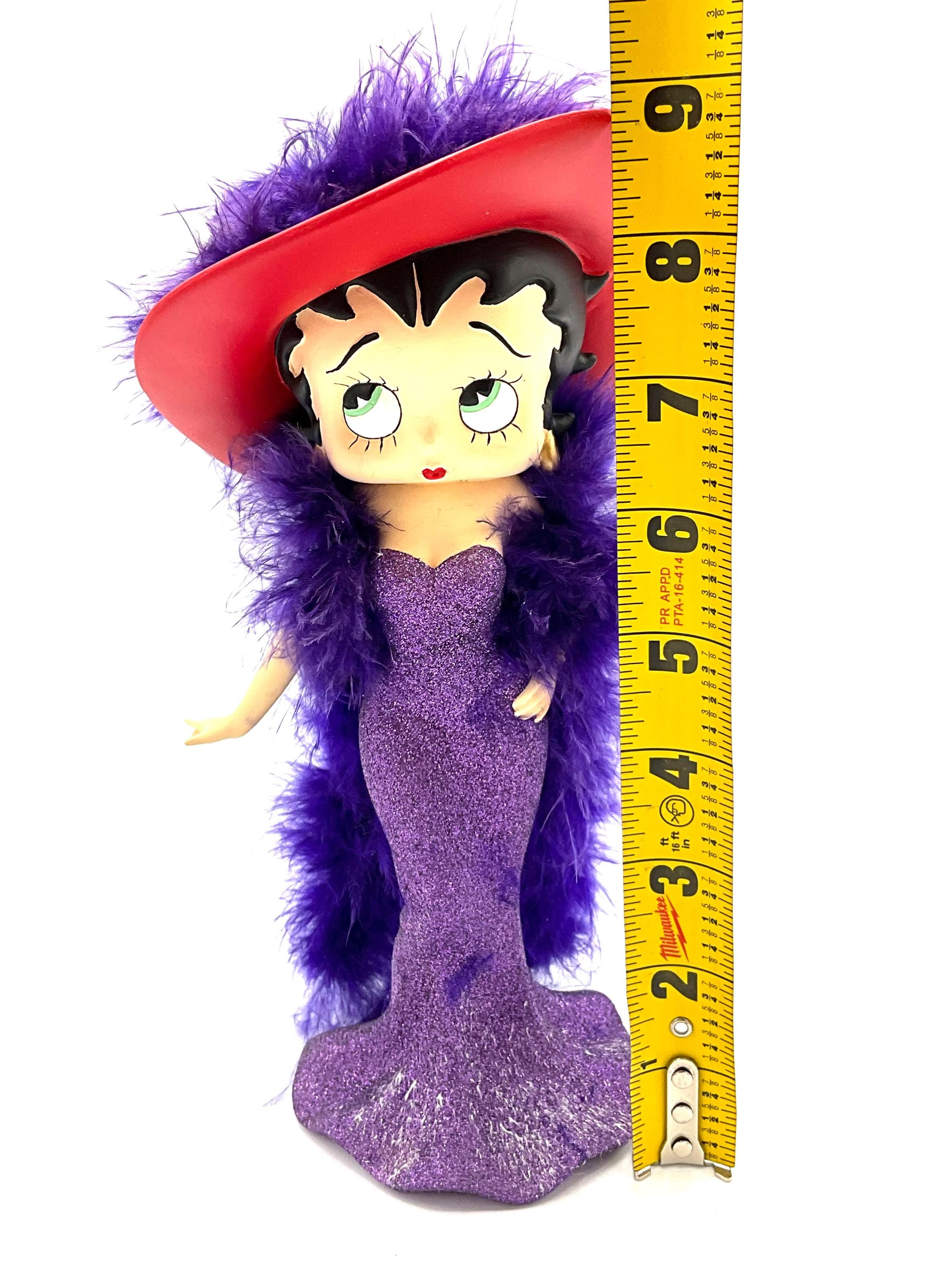 美女と野獣 ビーストフィギュア 紫のマント 約30cm レア布 クラシック 