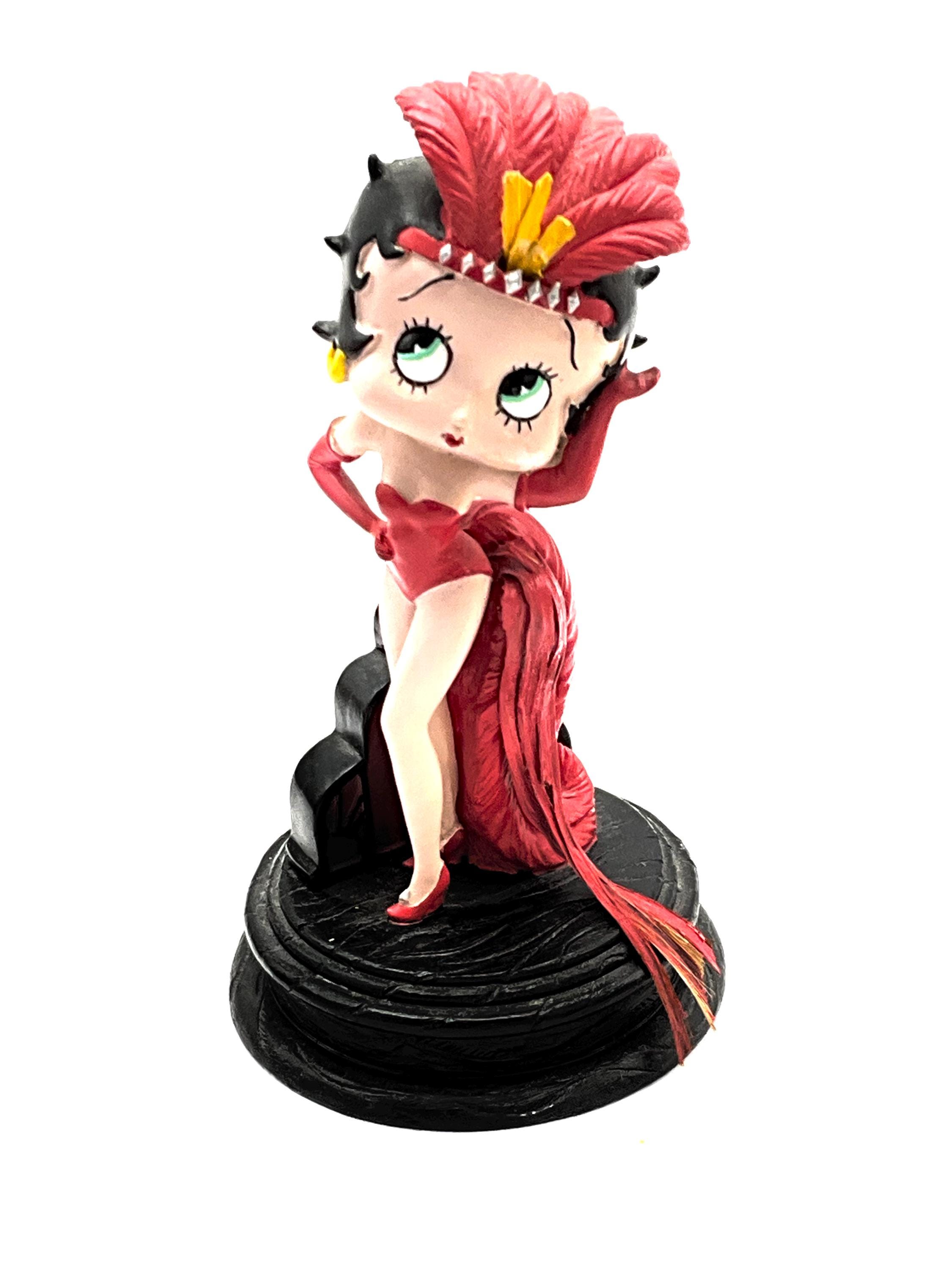 Betty Boop 赤いドレス フィギュア 約47cm Gorgeous Collectible and Vintage Betty Boop Show Girl, Red Dress