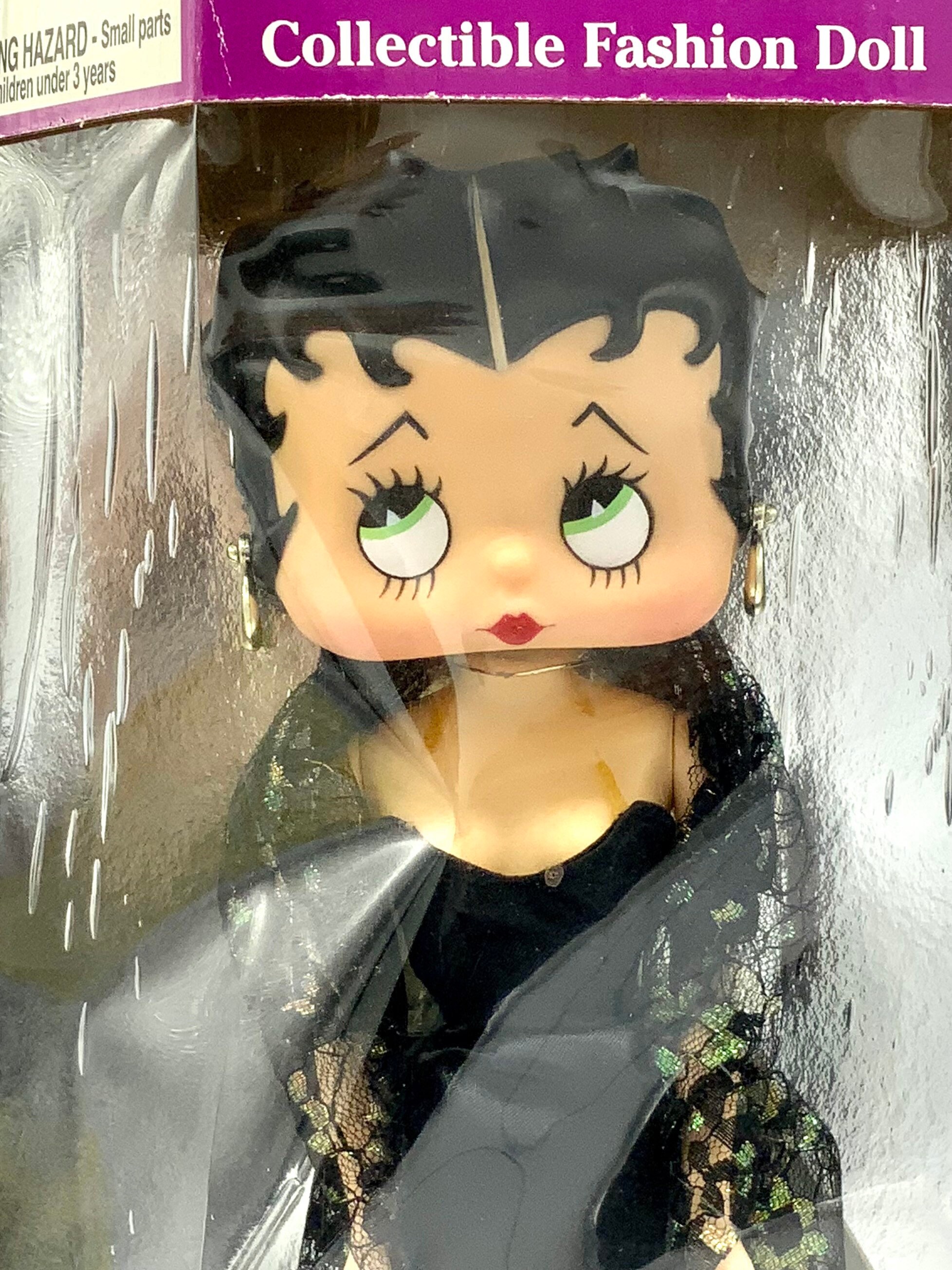 ワンピース Betty Boop Balloon Mini Dress Black KK3003_BELLEMINIDRESS_BLACK_01