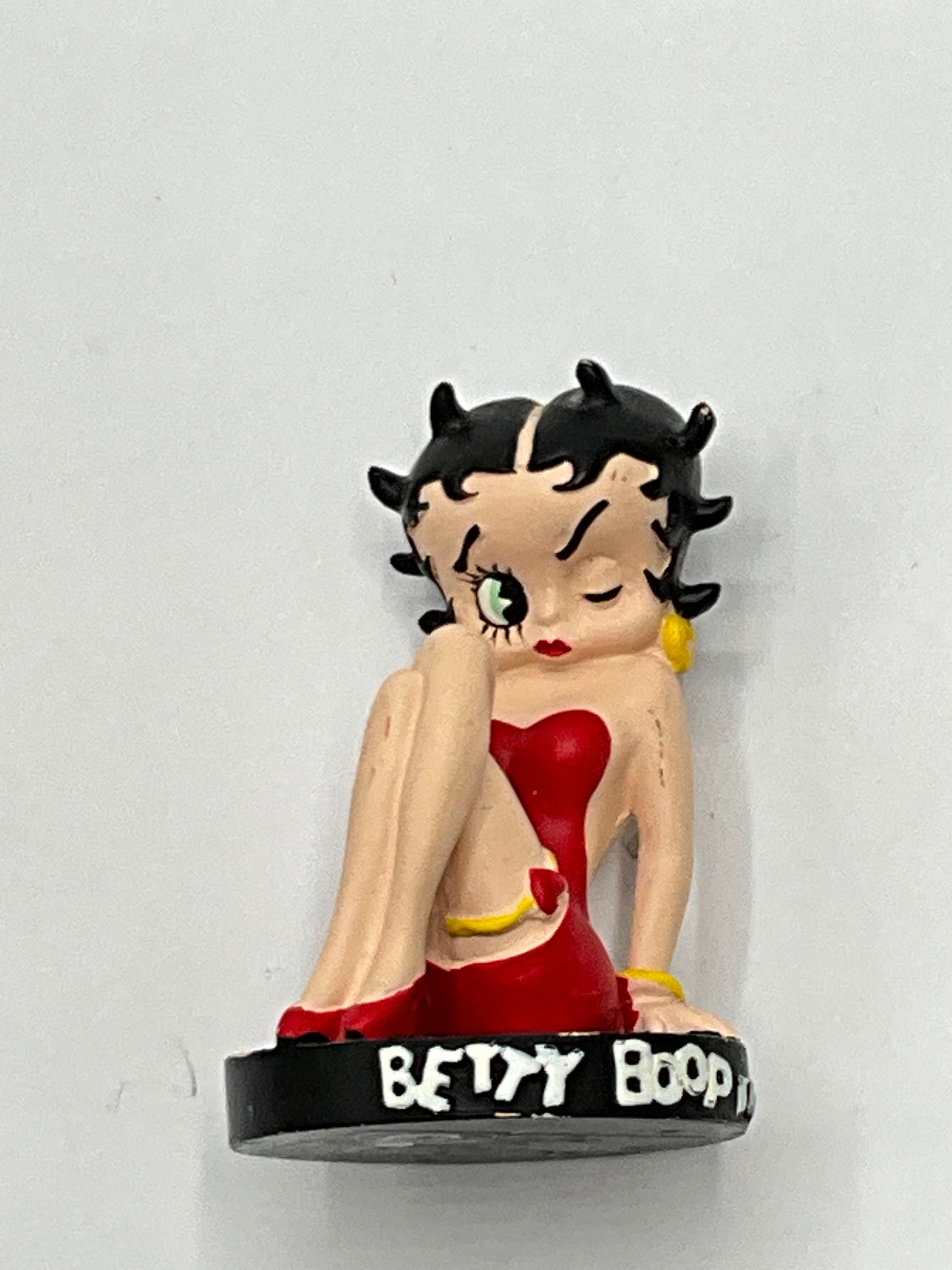 Gorgeous Collectible and Vintage Betty Boop With Red Dress