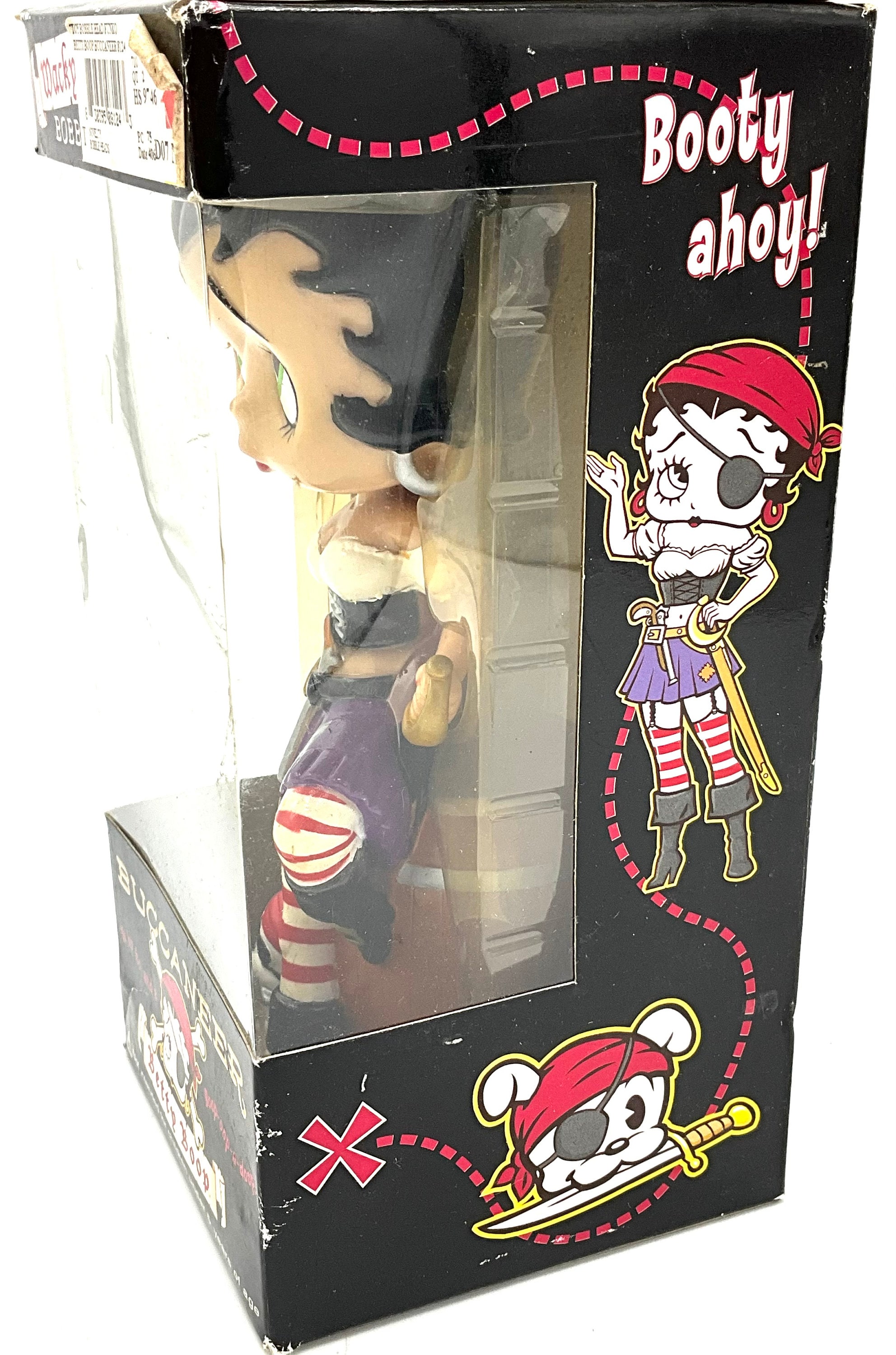 Gorgeous Collectible Betty Boop Pirate Buccaneer, Bobblehead