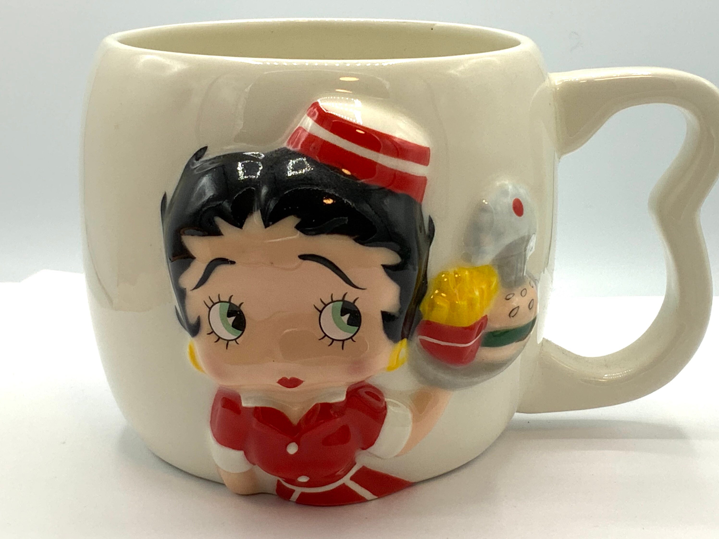 Gorgeous Vintage BETTY Boop Mug , Betty's Dinner, 3D. - Etsy