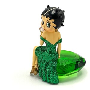 Gorgeous Collectible Betty Boop With Green Dress , Figurine, Green Crystal. - Etsy Gorgeous Collectible Betty Boop With Green Dress , Figurine, Green Crystal. - Etsy