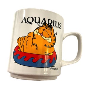 Garfield Zodiac Mug - Etsy